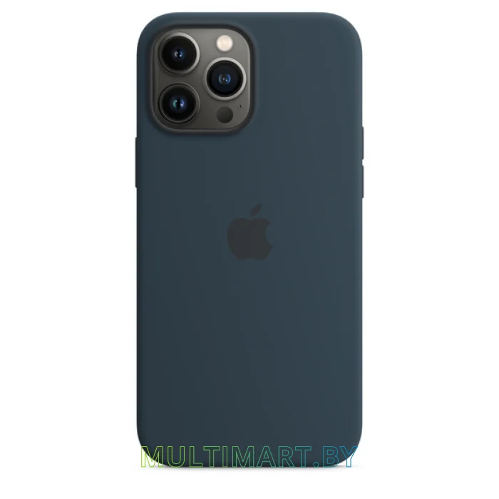 Чехол для телефона Apple MagSafe Silicone Case для iPhone 13 Pro Max (синий омут)